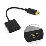 Kabeladapter DisplayPort zu HDMI Adapter DP zu HDMI 60Hz QXGA FullHD