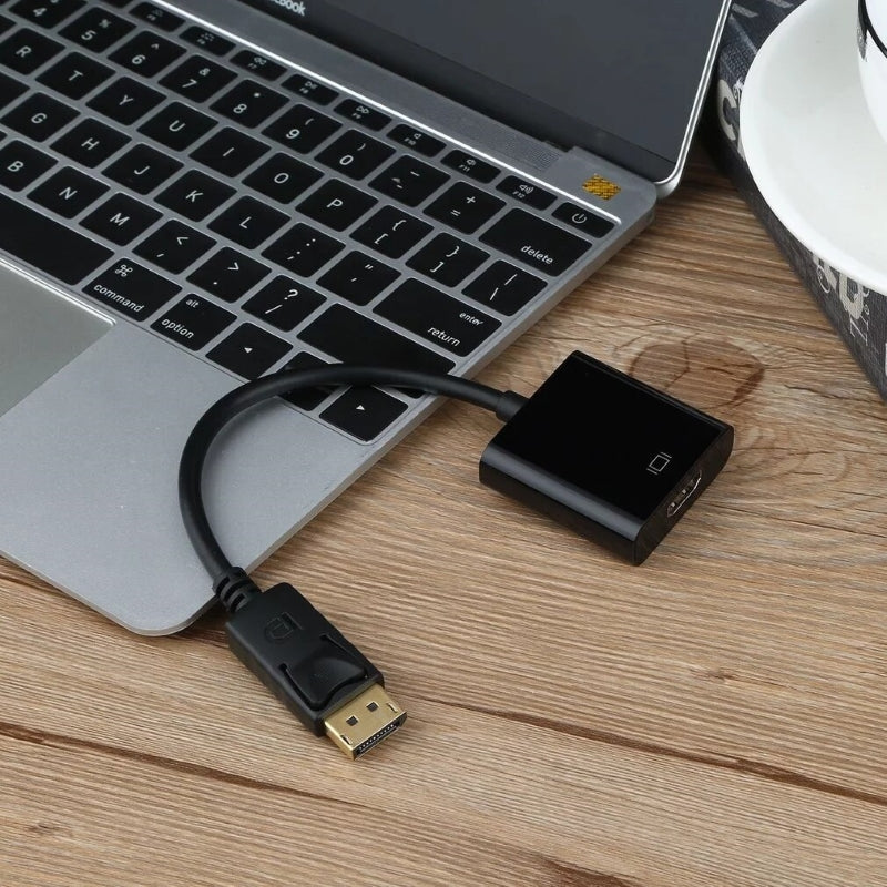 Kabeladapter DisplayPort zu HDMI Adapter DP zu HDMI 60Hz QXGA FullHD
