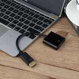 Kabeladapter DisplayPort zu HDMI Adapter DP zu HDMI 60Hz QXGA FullHD