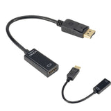 DisplayPort DP zu HDMI Kabeladapter Adapter Konverter Wandler 4K UHD