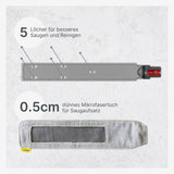 Alternatives Mikrofasertuch Reinigungstuch Aufsatz für Dyson Staubsauger