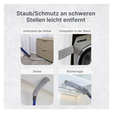 Alternatives Mikrofasertuch Reinigungstuch Aufsatz für Dyson Staubsauger