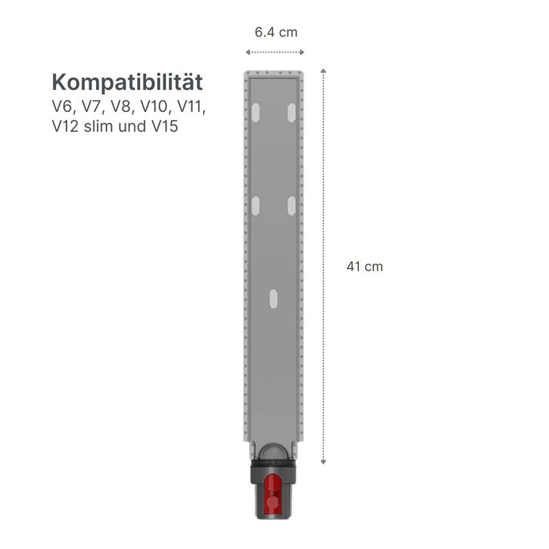 Alternatives Mikrofasertuch Reinigungstuch Aufsatz für Dyson Staubsauger