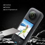 Displayschutzfolie Bildschirmfolie für Insta360 X3 Kamera - 2 Stück