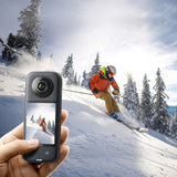 Displayschutzfolie Bildschirmfolie für Insta360 X3 Kamera - 2 Stück