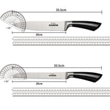 Messer Set Messerblock Kochmesser-Set Messerhalter Messerständer