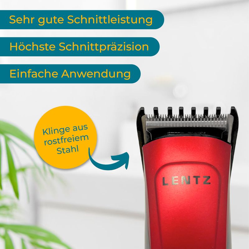 Trimmer Kabelloser Rasierer Bartschneider Akku Haarschneider Set