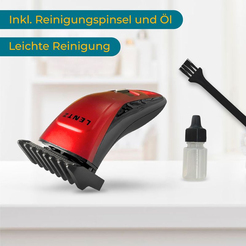 Trimmer Kabelloser Rasierer Bartschneider Akku Haarschneider Set