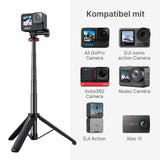 Selfie Stick Actioncam mit Stativ für GoPro DJI Insta360 Xiao Yi uvm