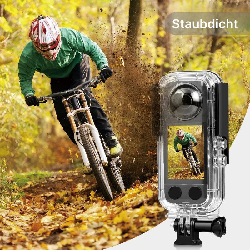 Unterwassergehäuse für Insta360 X3 Schutzrahmen Dive-Case Tauchgehäuse