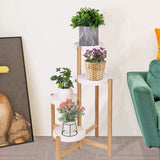 Blumenständer Pflanzen Ständer Regal Halter Treppe Gestell Blumentisch
