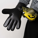 Fussballhandschuhe Kralle Junior Pro 3.0 Gr. 7 Gelb Torwart Keeper Goalie Handschuhe