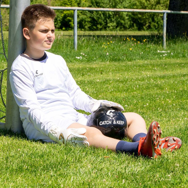 Fussballhandschuhe Kralle Junior Pro 3.0 Gr. 5 Golden Torwart Keeper Goalie Handschuhe