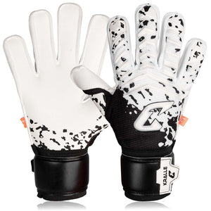 Fussballhandschuhe Kralle Splash Gr. 3 Weiss Torwart Keeper Goalie Handschuhe