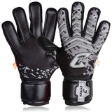 Fussballhandschuhe Kralle Splash Gr. 5 Grau Torwart Keeper Goalie Handschuhe