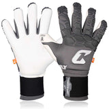 Fussballhandschuhe Fly Grey Soul Gr. 6 Grau Torwart Keeper Goalie Handschuhe