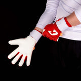 Fussballhandschuhe Fly Red Soul Gr. 6 Rot Torwart Keeper Goalie Handschuhe