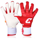 Fussballhandschuhe Fly Red Soul Gr. 7 Rot Torwart Keeper Goalie Handschuhe
