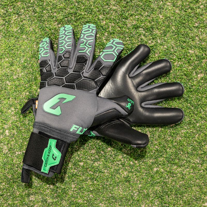 Fussballhandschuhe Fly Mint Soul Gr. 8 Mintgrün Torwart Keeper Goalie Handschuhe