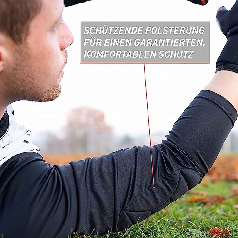 Trikot Protection Torwarttrikot Gr. S Weiss-Schwarz Fussball Torwart Shirt Oberteil