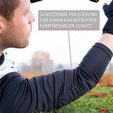 Trikot Protection Torwarttrikot Gr. XL Weiss-Schwarz Fussball Torwart Shirt Oberteil