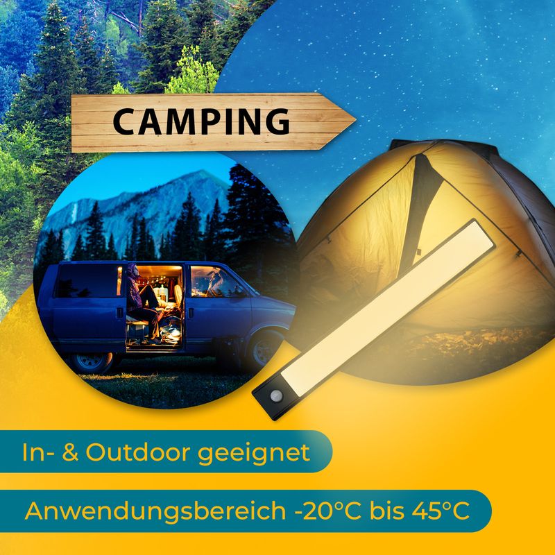 Lampe Leuchte Lichtleiste Licht Nachtlicht Bewegungsmelder LED