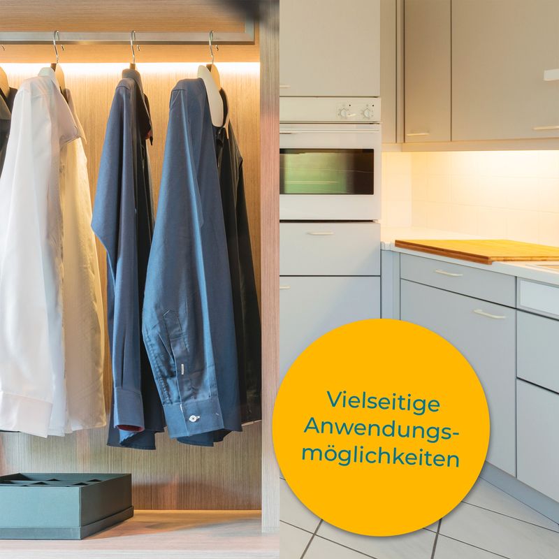 Leuchte Licht Lichtleiste Lampe Nachtlicht Bewegungsmelder LED