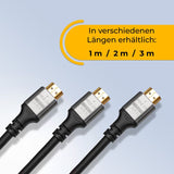 HDMI zu HDMI Kabel 2m 8K UHD High Speed HDMI Anschlusskabel