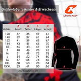Trikot Protection Torwarttrikot Gr. S Rot-Schwarz Fussball Torwart Shirt Oberteil