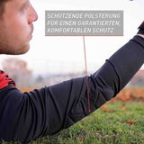Trikot Protection Torwarttrikot Gr. L Rot-Schwarz Fussball Torwart Shirt Oberteil