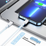 Lightning zu USB-C Kabel 3m Datenkabel mit USB-C-Anschluss für iPhone