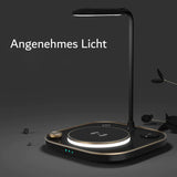 4-in-1 Tischlampe Schnelllader für Smartphone Smartwatch Kopfhörer
