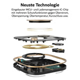 4-in-1 Tischlampe Schnelllader für Smartphone Smartwatch Kopfhörer