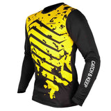 Trikot Protection Torwarttrikot Gr. 128 Gelb-Schwarz Fussball Torwart Shirt Oberteil