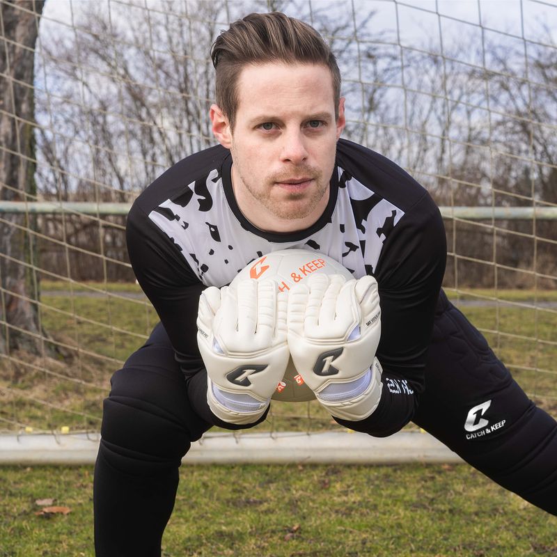 Torwarthose Flight Protection Gr. 152 Schwarz Fussball Goalie Torwart Trainingshose