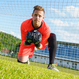 Fussballstrümpfe Premium Torwart Socke Gr. 46-49 Schwarz Fussball Stulpen Strümpfe