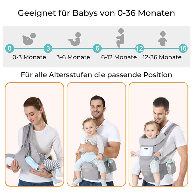 Baby Carrier Baby Träger Babytrage Taille Hocker Kindertrage Hüftsitz