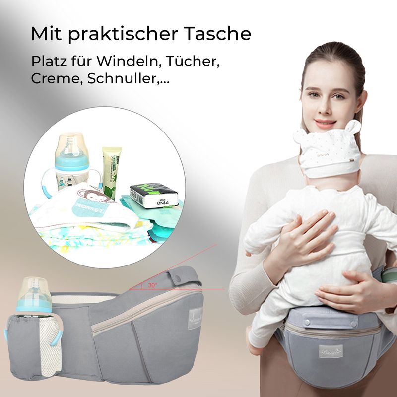 Baby Carrier Baby Träger Babytrage Taille Hocker Kindertrage Hüftsitz