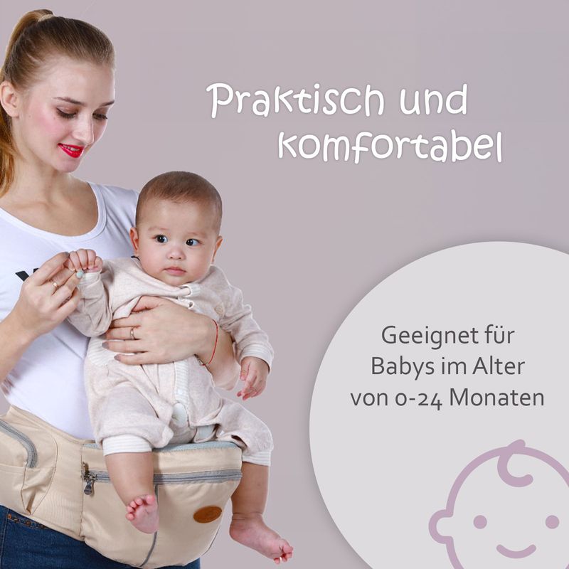 Taillen Hocker Babytragehilfe Baby Carrier Hüftsitz Tragesitz