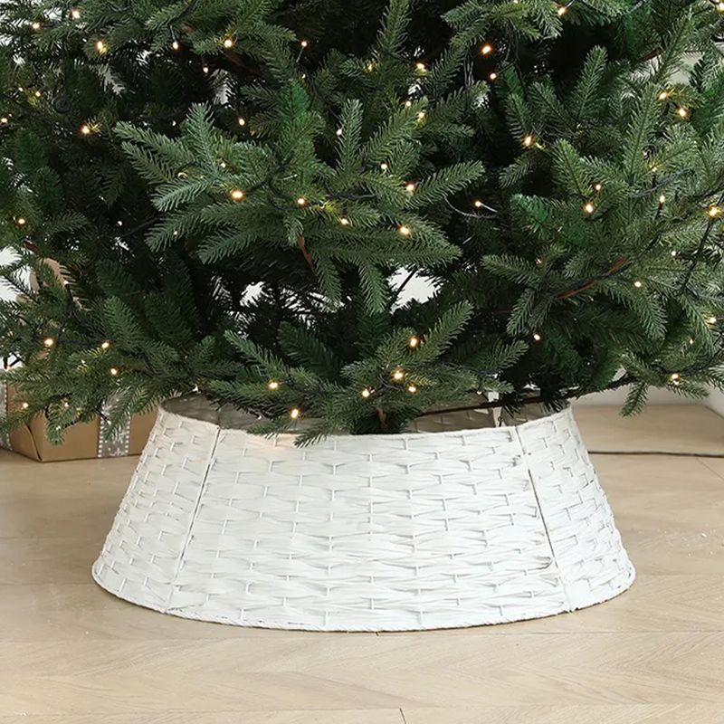 Weihnachtsbaum Kragen Rock Korb Korbabdeckung Tannenbaum Ring