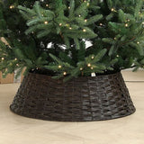 Weihnachtsbaum Rock Kragen Korb Korbabdeckung Tannenbaum Ring