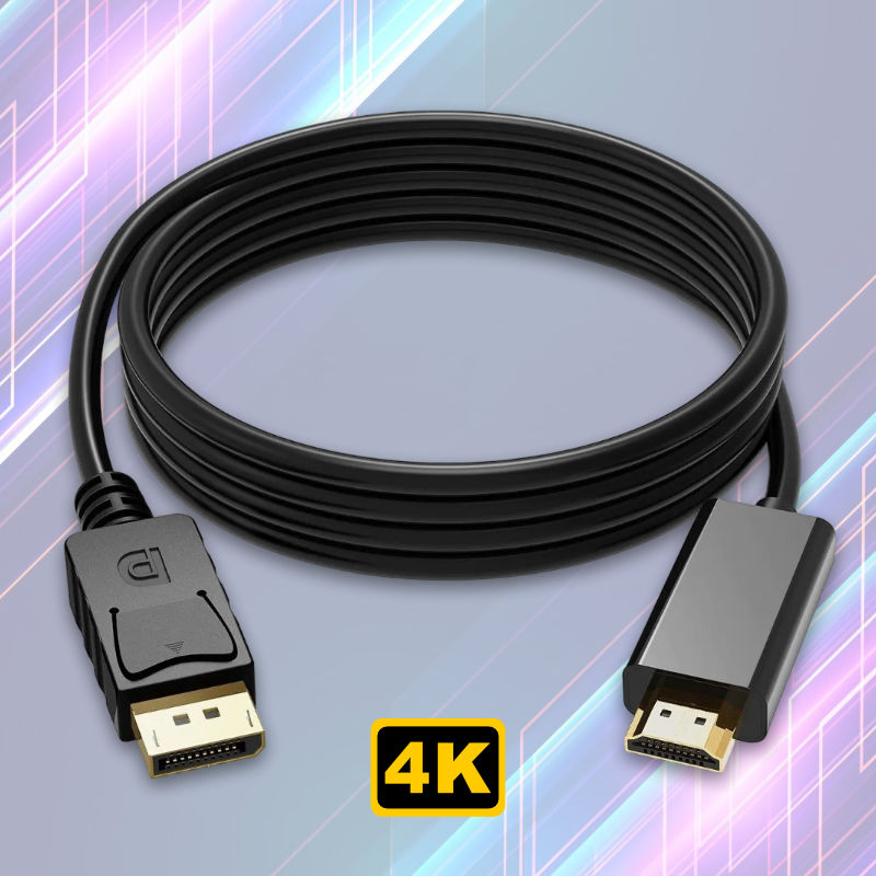 DP zu HDMI Kabel 5m DisplayPort zu HDMI DP zu HDMI-Anschlusskabel