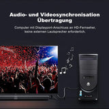 DP zu HDMI Kabel 5m DisplayPort zu HDMI DP zu HDMI-Anschlusskabel