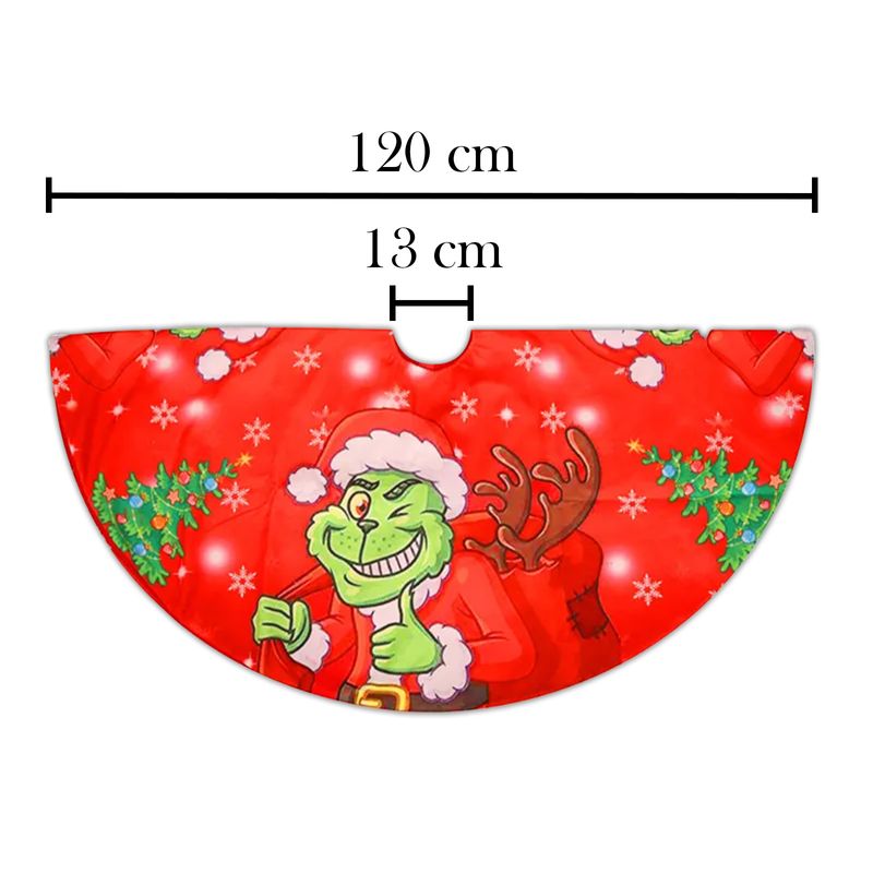 Weihnachtsbaumdecke Christbaum-Rock Tannenbaum-Teppich Baumrock-Matte