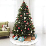 Weihnachtsbaumdecke Tannenbaum-Teppich Christbaum-Rock Baumrock-Matte