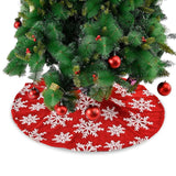 Christbaum-Rock Weihnachtsbaumdecke Tannenbaum-Teppich Baumrock-Matte