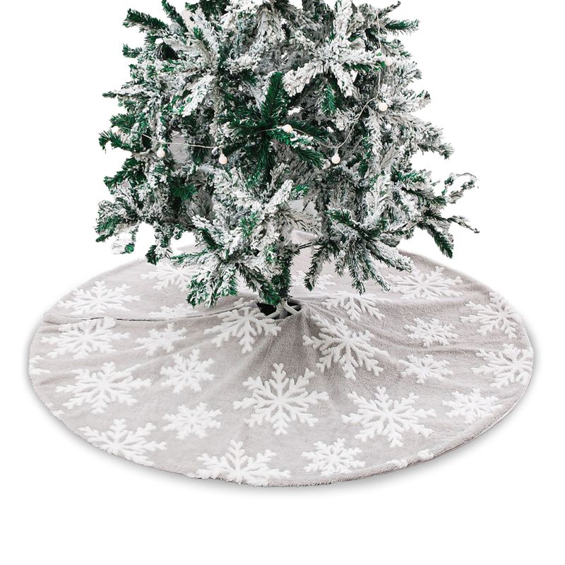 Christbaum-Rock Weihnachtsbaumdecke Baumrock-Matte Tannenbaum-Teppich