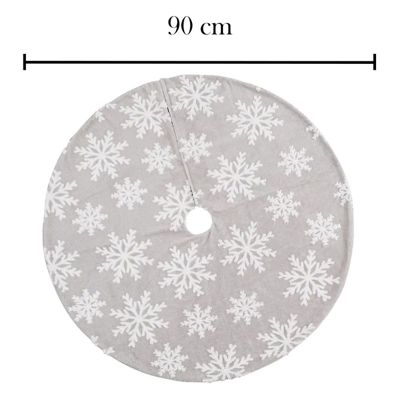 Christbaum-Rock Weihnachtsbaumdecke Baumrock-Matte Tannenbaum-Teppich