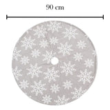Christbaum-Rock Weihnachtsbaumdecke Baumrock-Matte Tannenbaum-Teppich