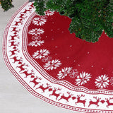 Christbaum-Rock Tannenbaum-Teppich Weihnachtsbaumdecke Baumrock-Matte